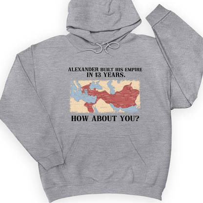 Alexander Conquered Hoodie Sport Grey / S