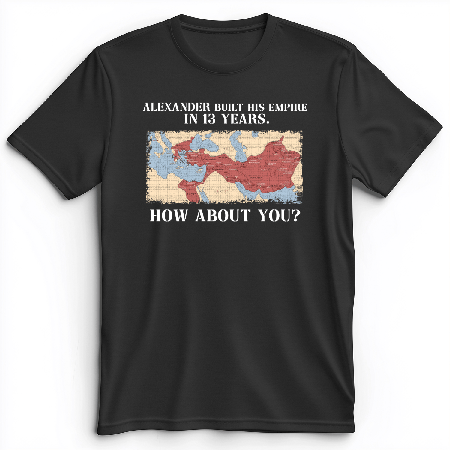 Alexander Conquered Premium Tee Dark Grey Heather / S