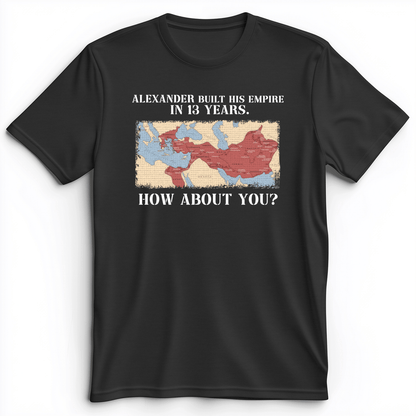 Alexander Conquered Premium Tee Dark Grey Heather / S