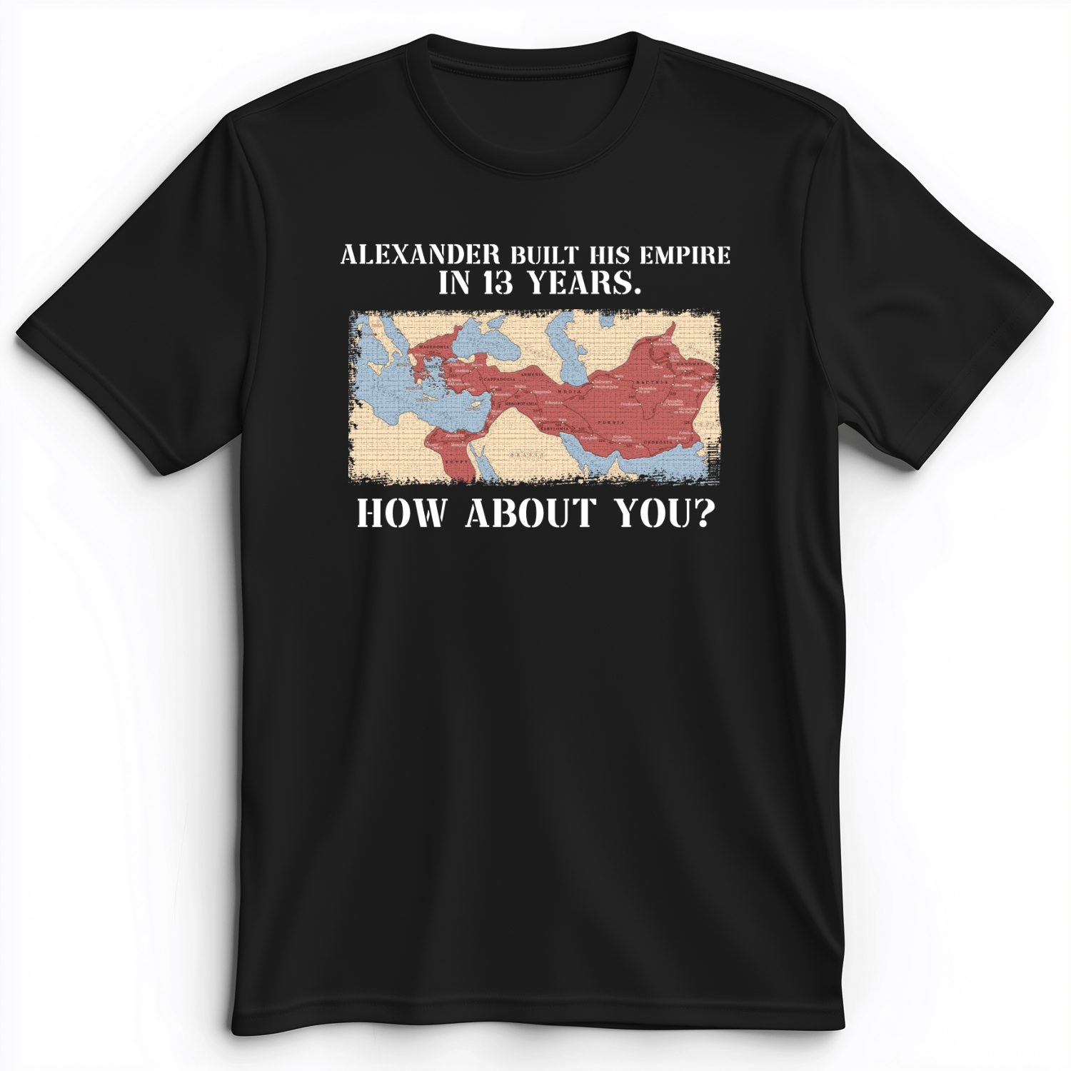 Alexander Conquered Premium Tee Black / S