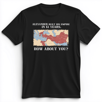 Alexander Conquered Premium Tee Black / S