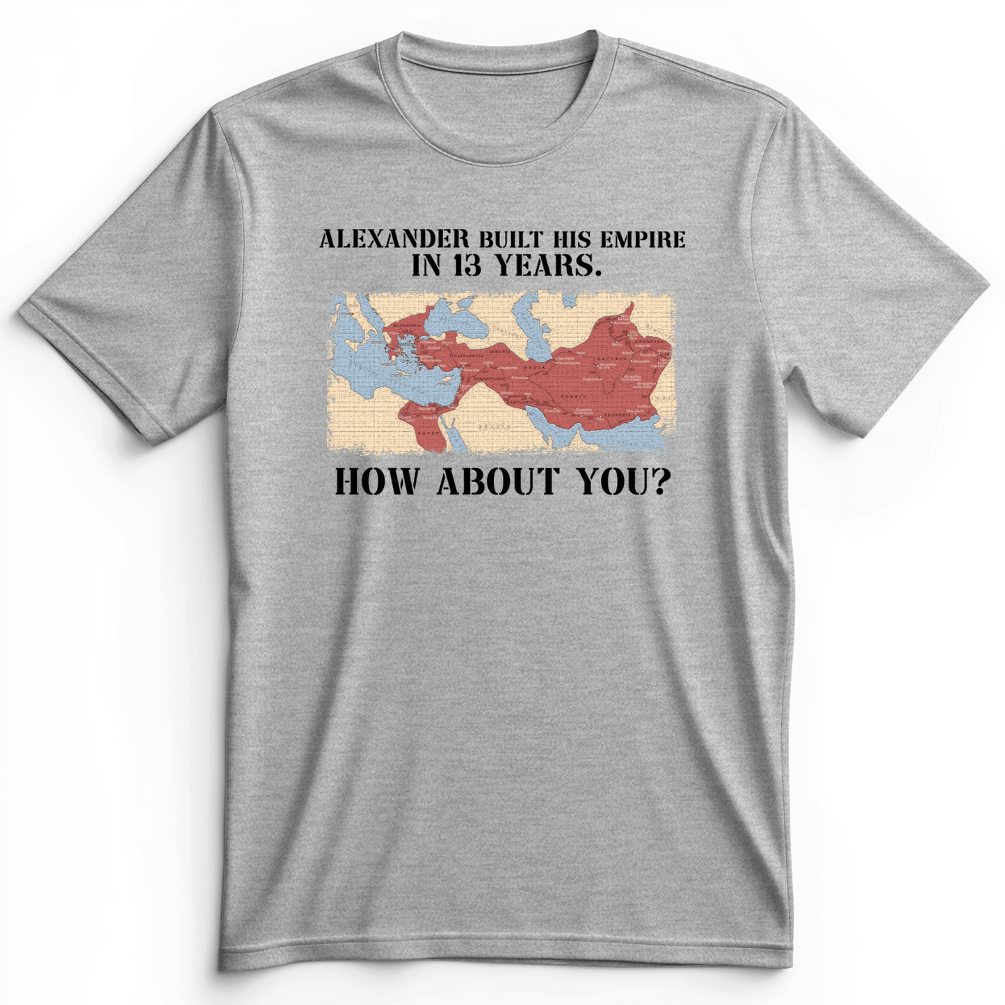 Alexander Conquered Premium Tee Athletic Heather / S