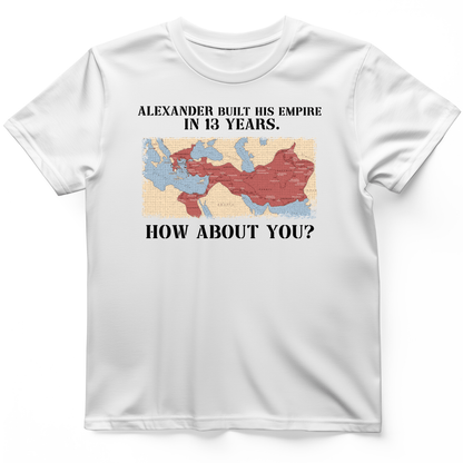 Alexander Conquered T-Shirt White / S