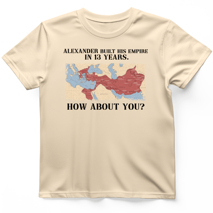 Alexander Conquered T-Shirt Natural / S