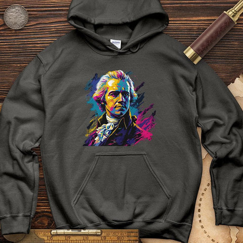 Alexander Hamilton Vibrant Hoodie Charcoal / S