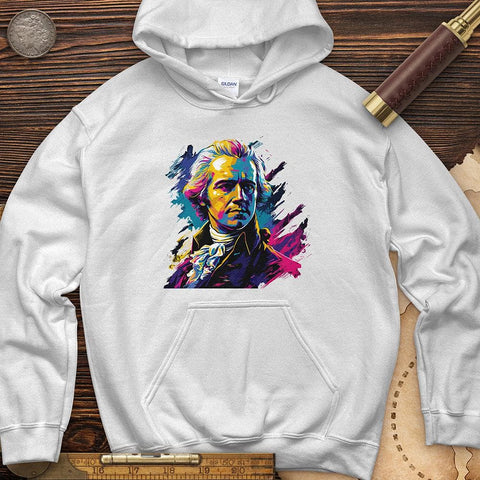 Alexander Hamilton Vibrant Hoodie White / S