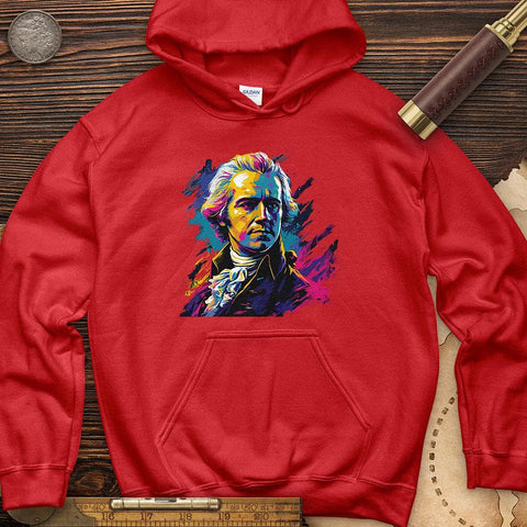 Alexander Hamilton Vibrant Hoodie Red / S