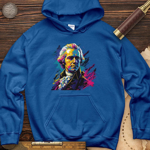 Alexander Hamilton Vibrant Hoodie Royal / S