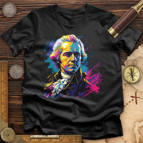 Alexander Hamilton Vibrant T-Shirt Black / S