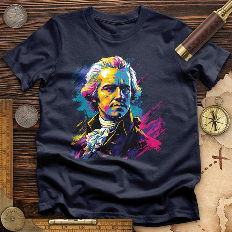 Alexander Hamilton Vibrant T-Shirt Navy / S