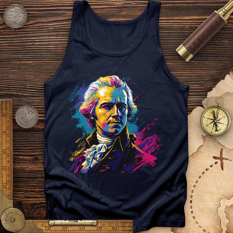 Alexander Hamilton Vibrant Tank Navy / XS