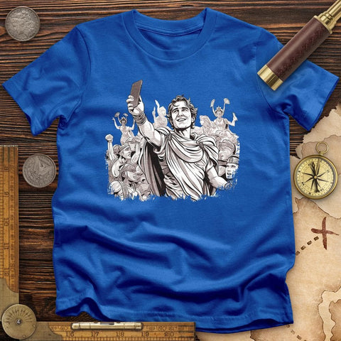 Alexander The Great Selfie T-Shirt Royal / S