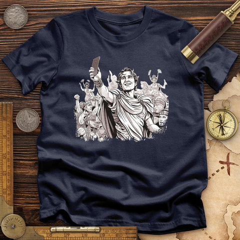 Alexander The Great Selfie T-Shirt Navy / S