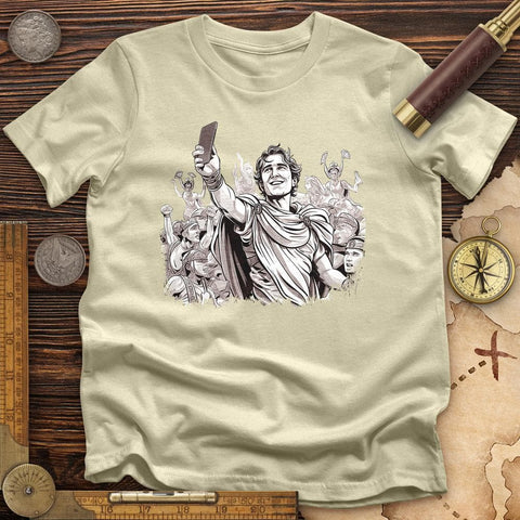 Alexander The Great Selfie T-Shirt Natural / S