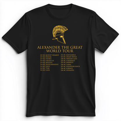 Alexander World Tour Premium Tee Black / S