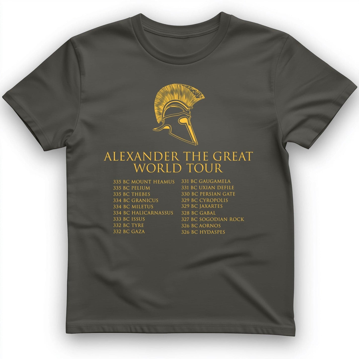 Alexander World Tour T-Shirt Charcoal / S