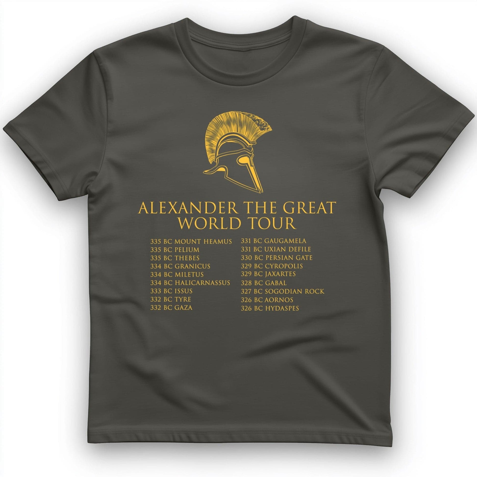 Alexander World Tour T-Shirt Charcoal / S