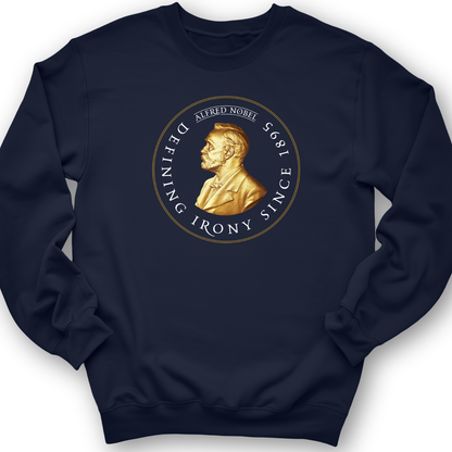 Alfred Nobel Crewneck Navy / S