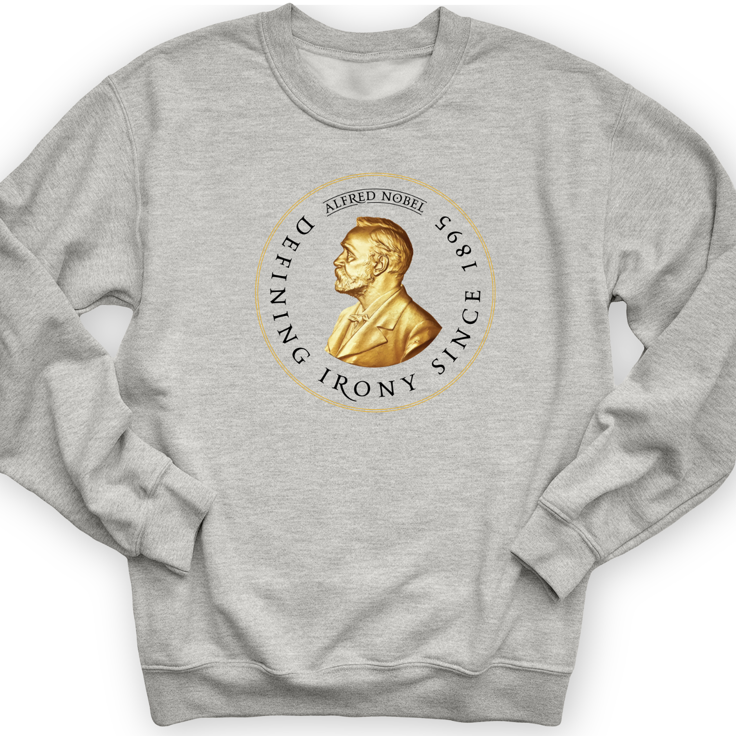 Alfred Nobel Crewneck Sport Grey / S