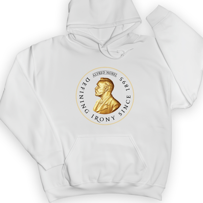 Alfred Nobel Hoodie White / S