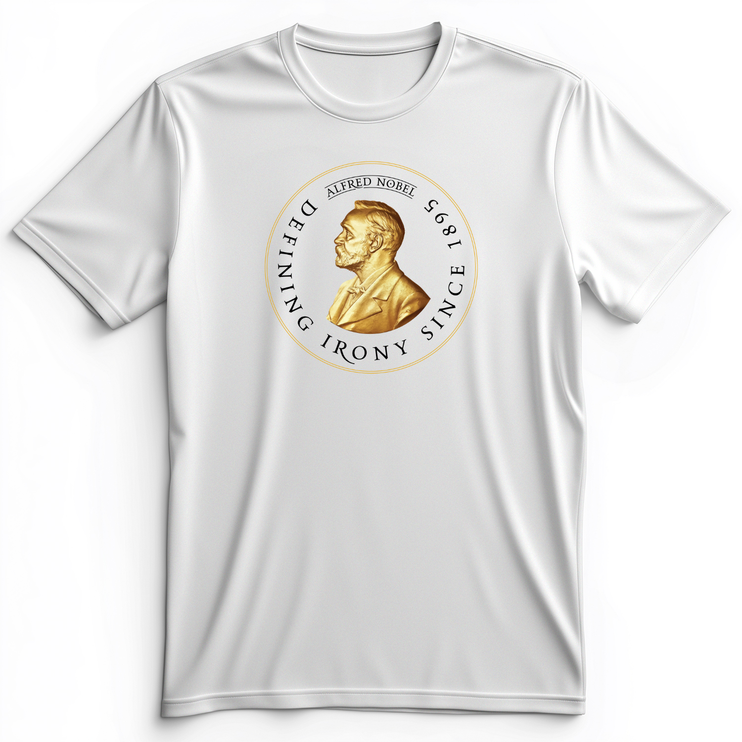 Alfred Nobel Premium Tee White / S