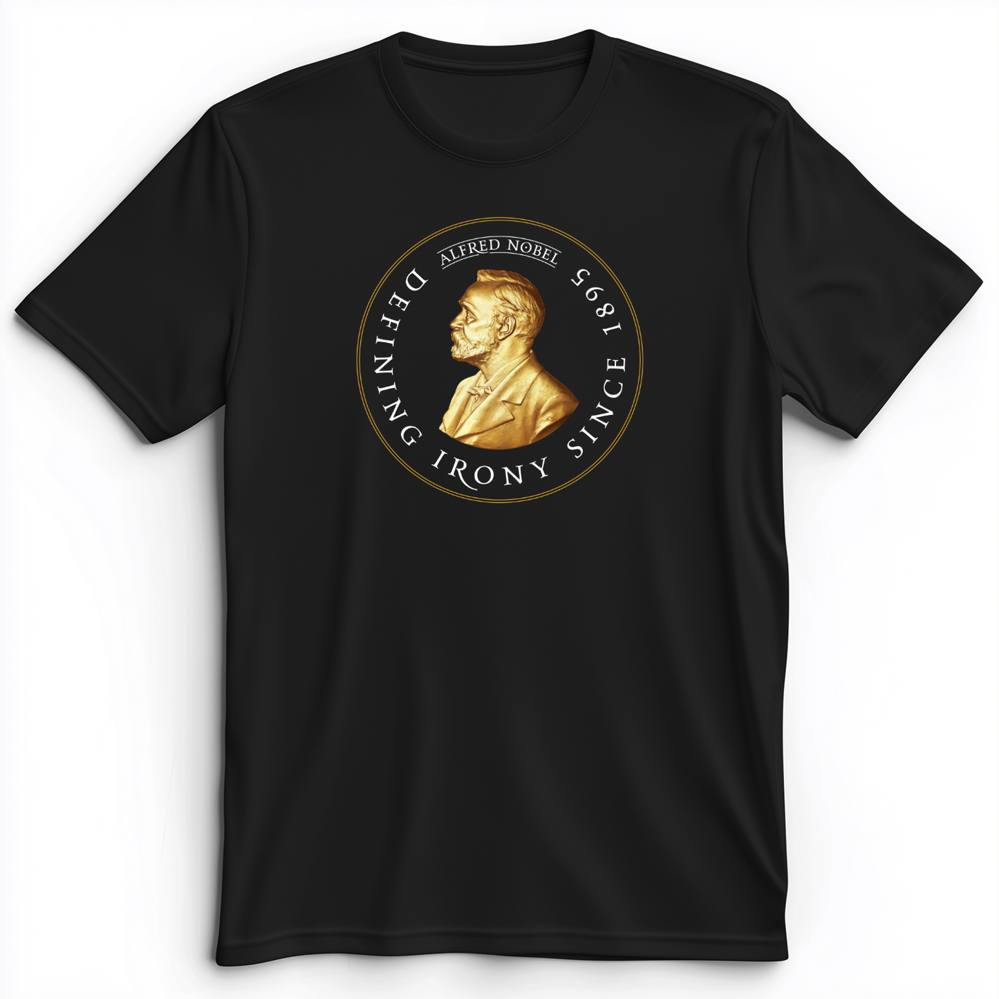 Alfred Nobel Premium Tee Black / S