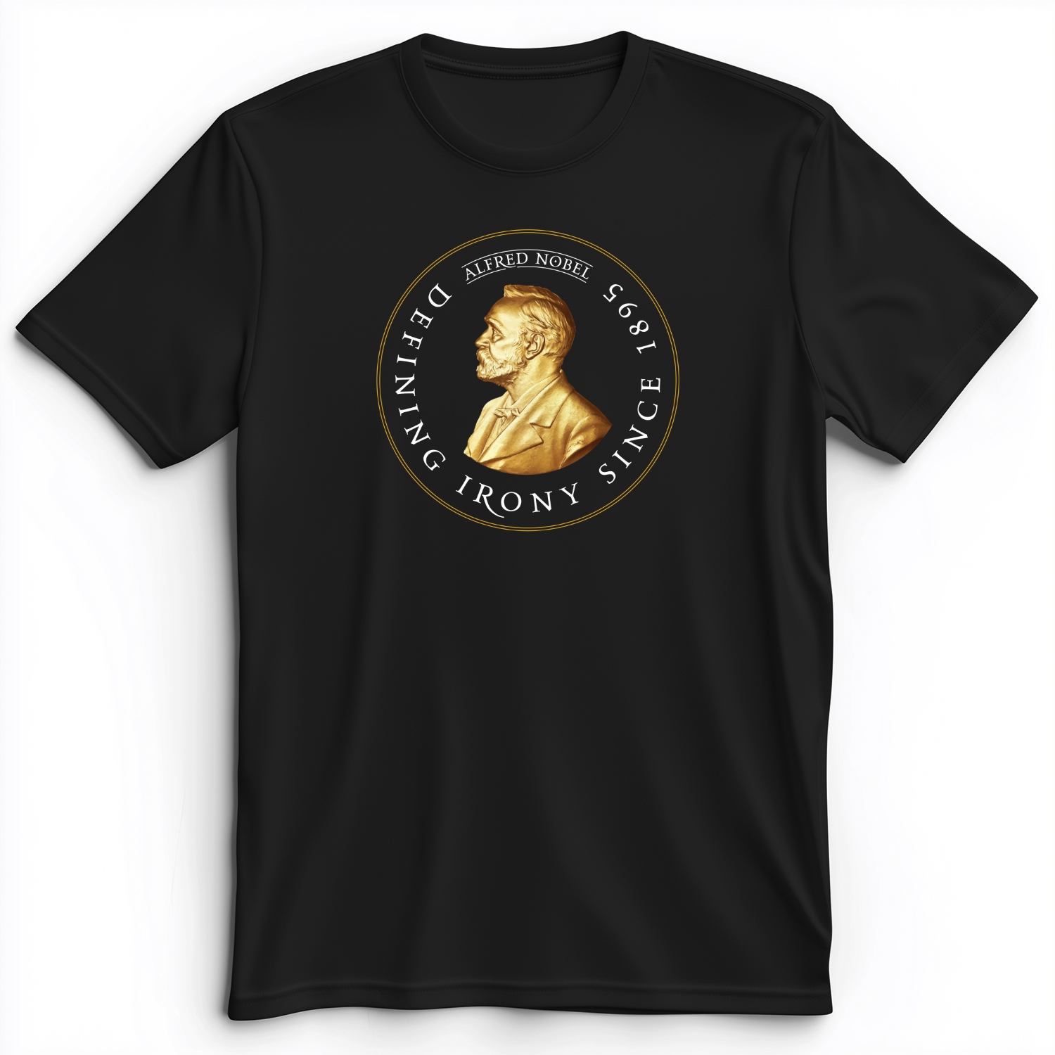 Alfred Nobel Premium Tee Black / S