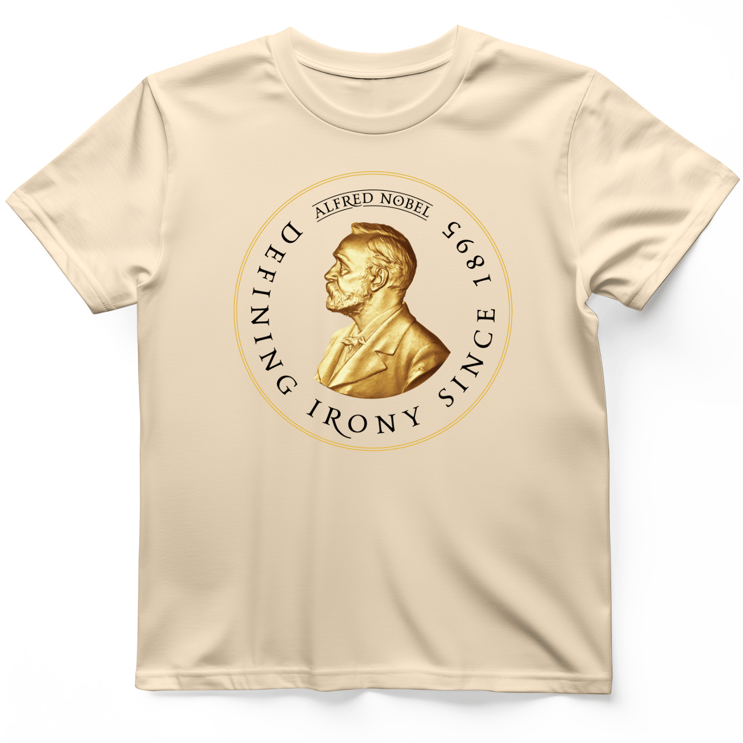Alfred Nobel T-Shirt Natural / S