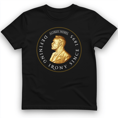 Alfred Nobel T-Shirt Black / S