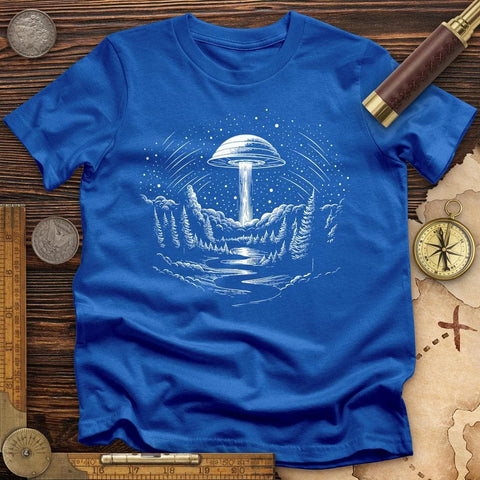 Alien Ship T-Shirt Royal / S