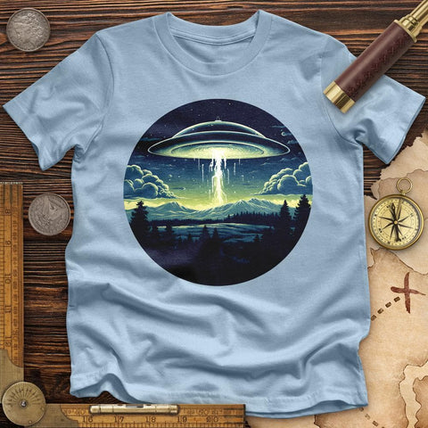 Alien Spaceship High Quality Tee