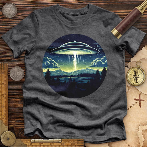 Alien Spaceship High Quality Tee