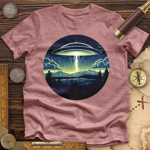 Alien Spaceship High Quality Tee