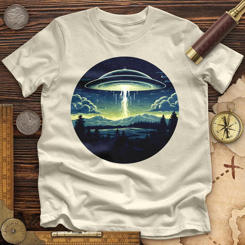 Alien Spaceship High Quality Tee