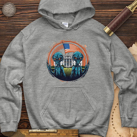 Aliens White House Hoodie