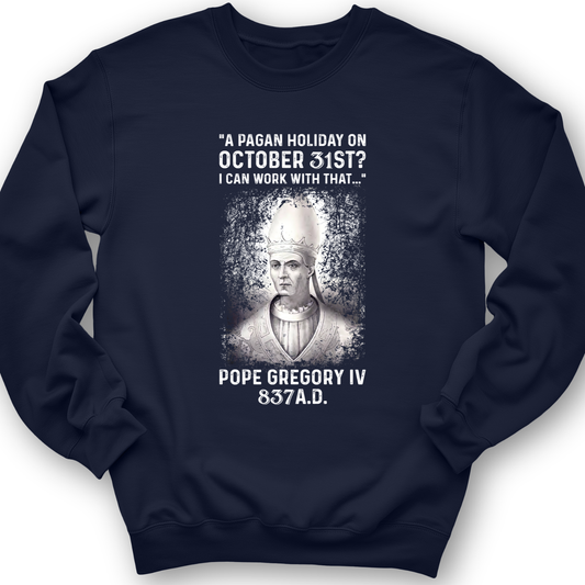 All Saint's Day Crewneck Navy / S