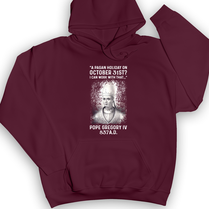 All Saint's Day Hoodie Maroon / S