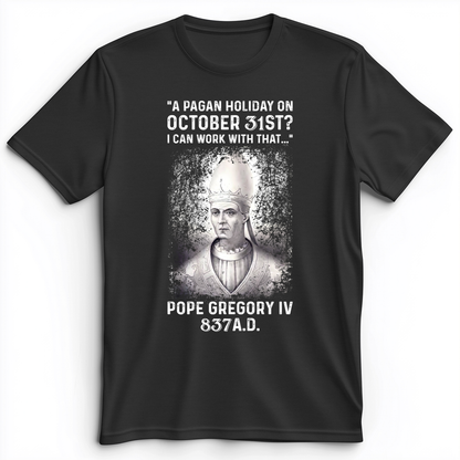 All Saint's Day Premium Tee Dark Grey Heather / S