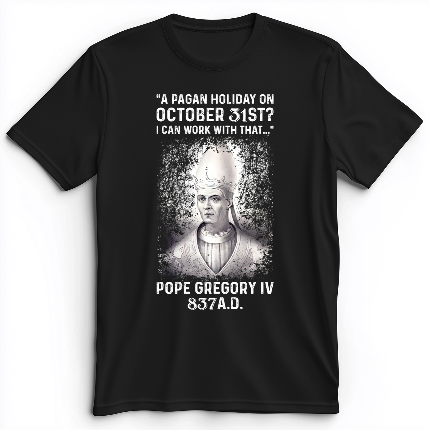 All Saint's Day Premium Tee Black / S