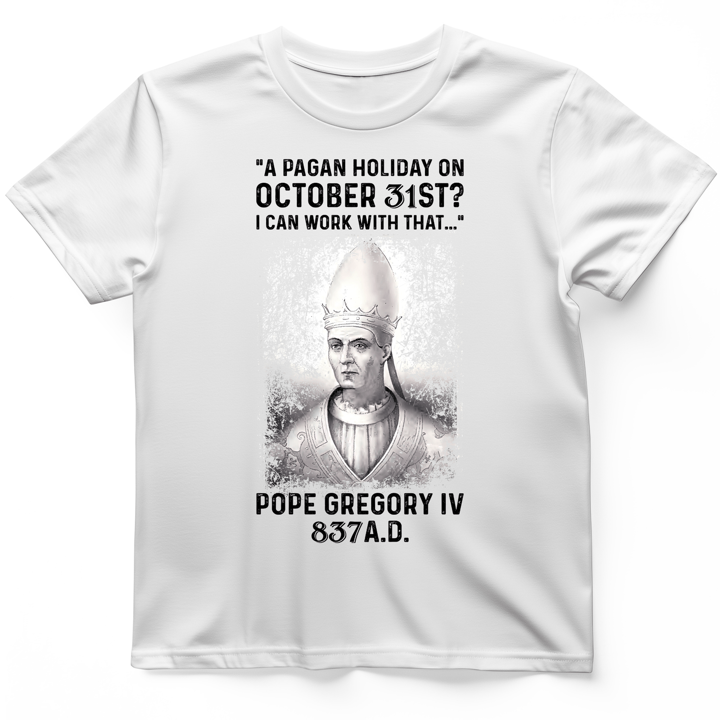 All Saint's Day T-Shirt White / S