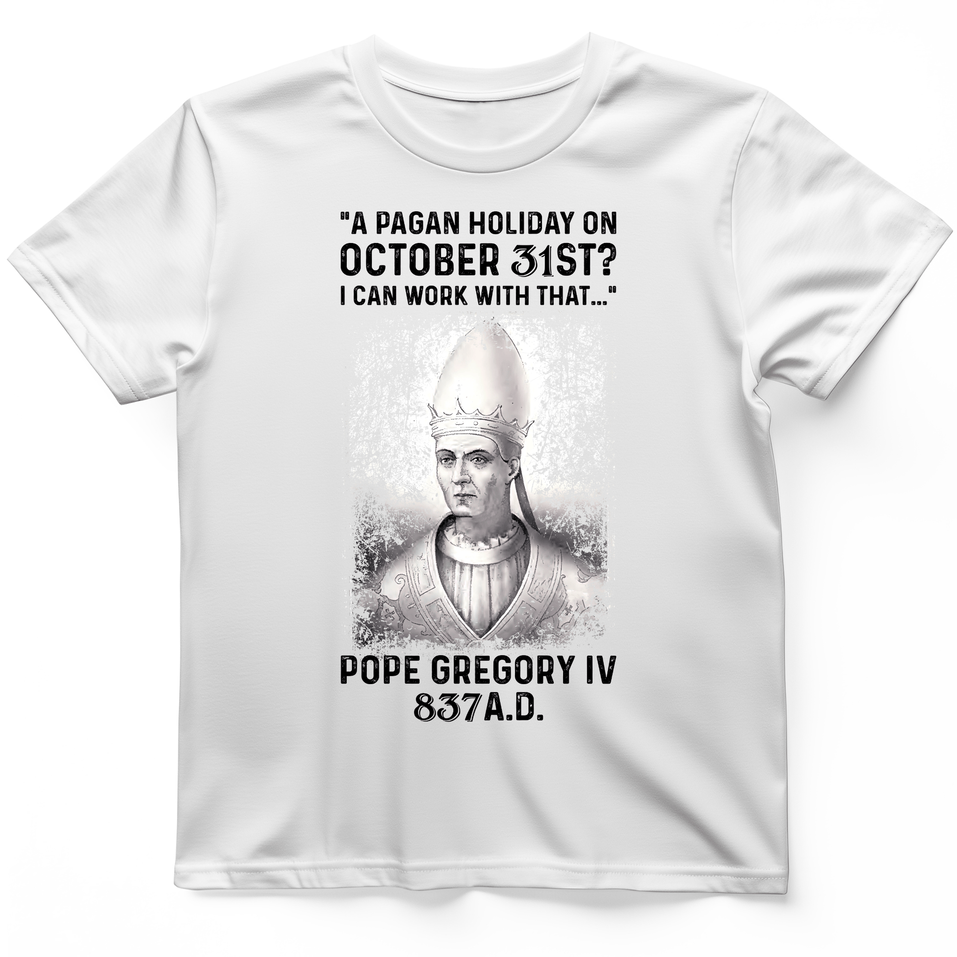 All Saint's Day T-Shirt White / S