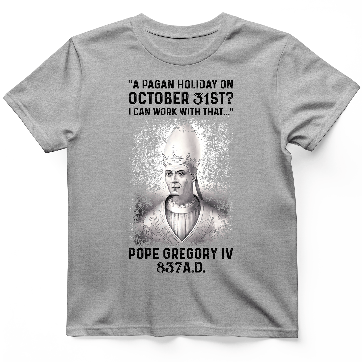 All Saint's Day T-Shirt Sport Grey / S