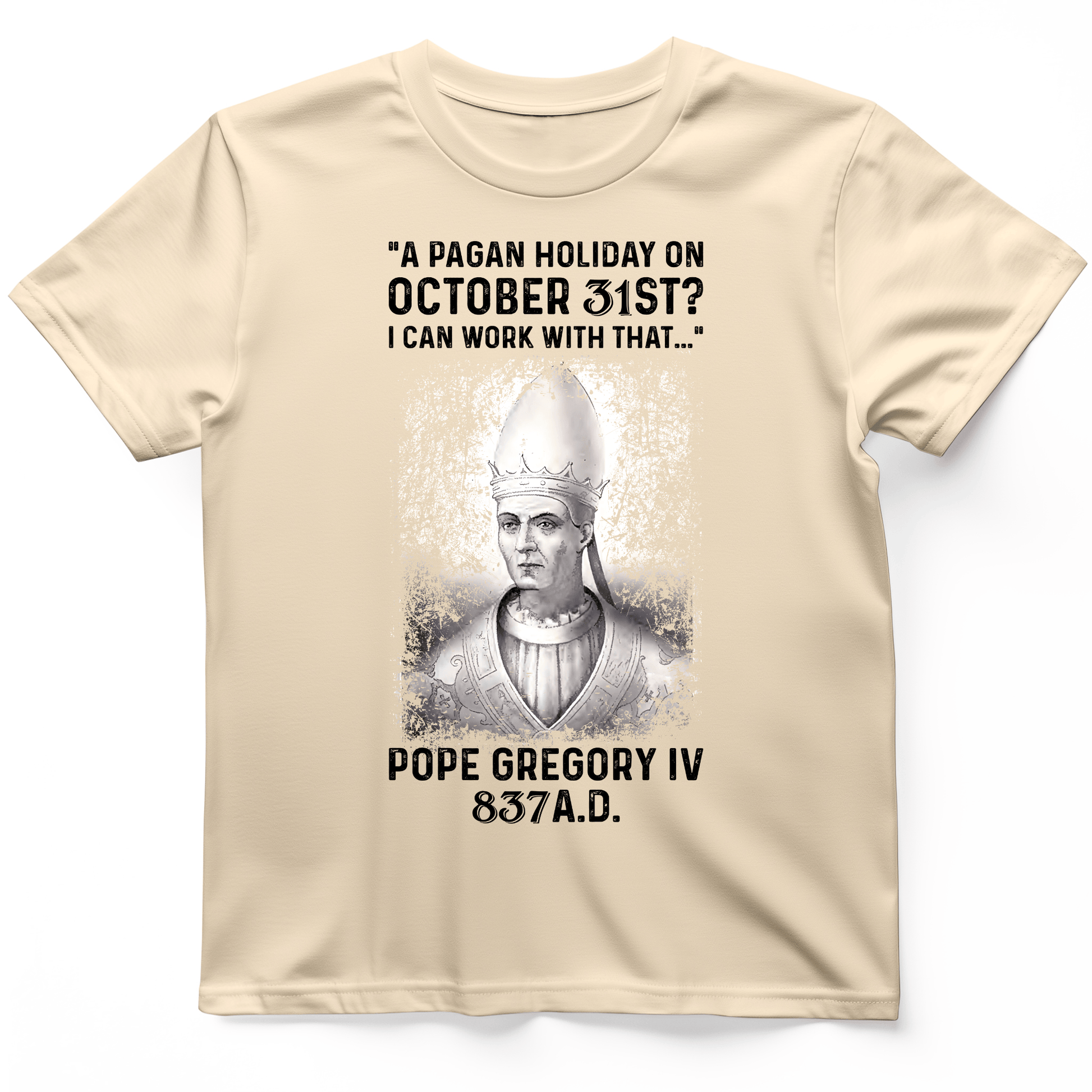 All Saint's Day T-Shirt Natural / S