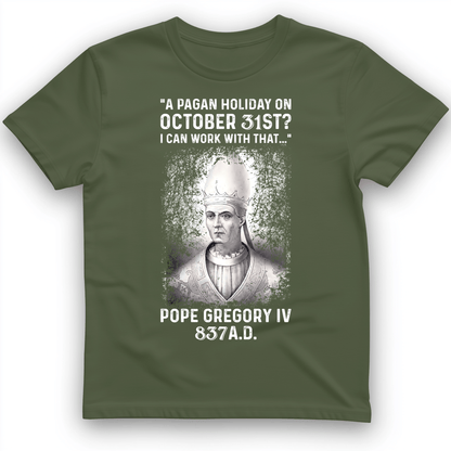 All Saint's Day T-Shirt Military Green / S