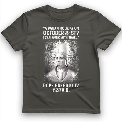 All Saint's Day T-Shirt Charcoal / S