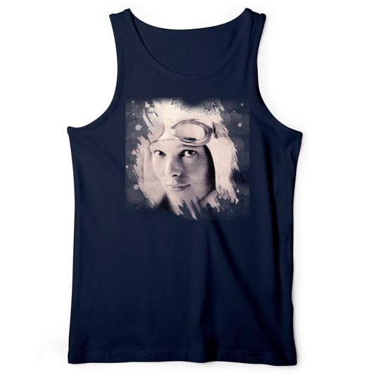 Amelia Earhart in Color Tank Navy / XS