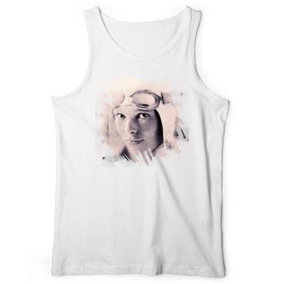 Amelia Earhart in Color Tank White / XS