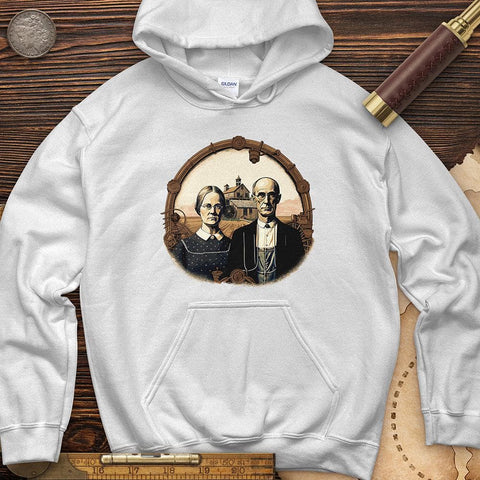 American Gothic Parody Fine Art Hoodie