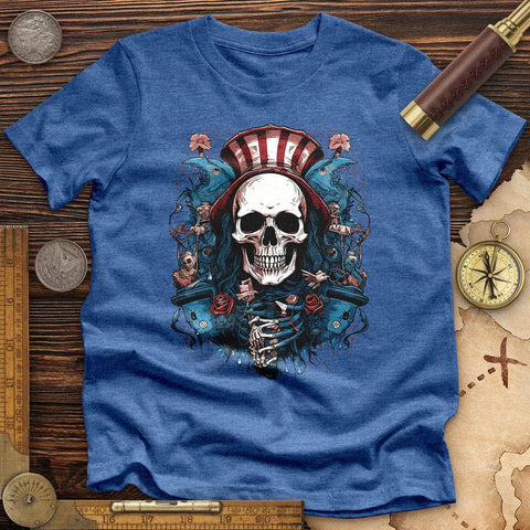 American Skull Premium Quality Tee