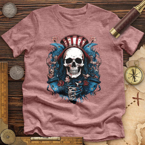 American Skull Premium Quality Tee